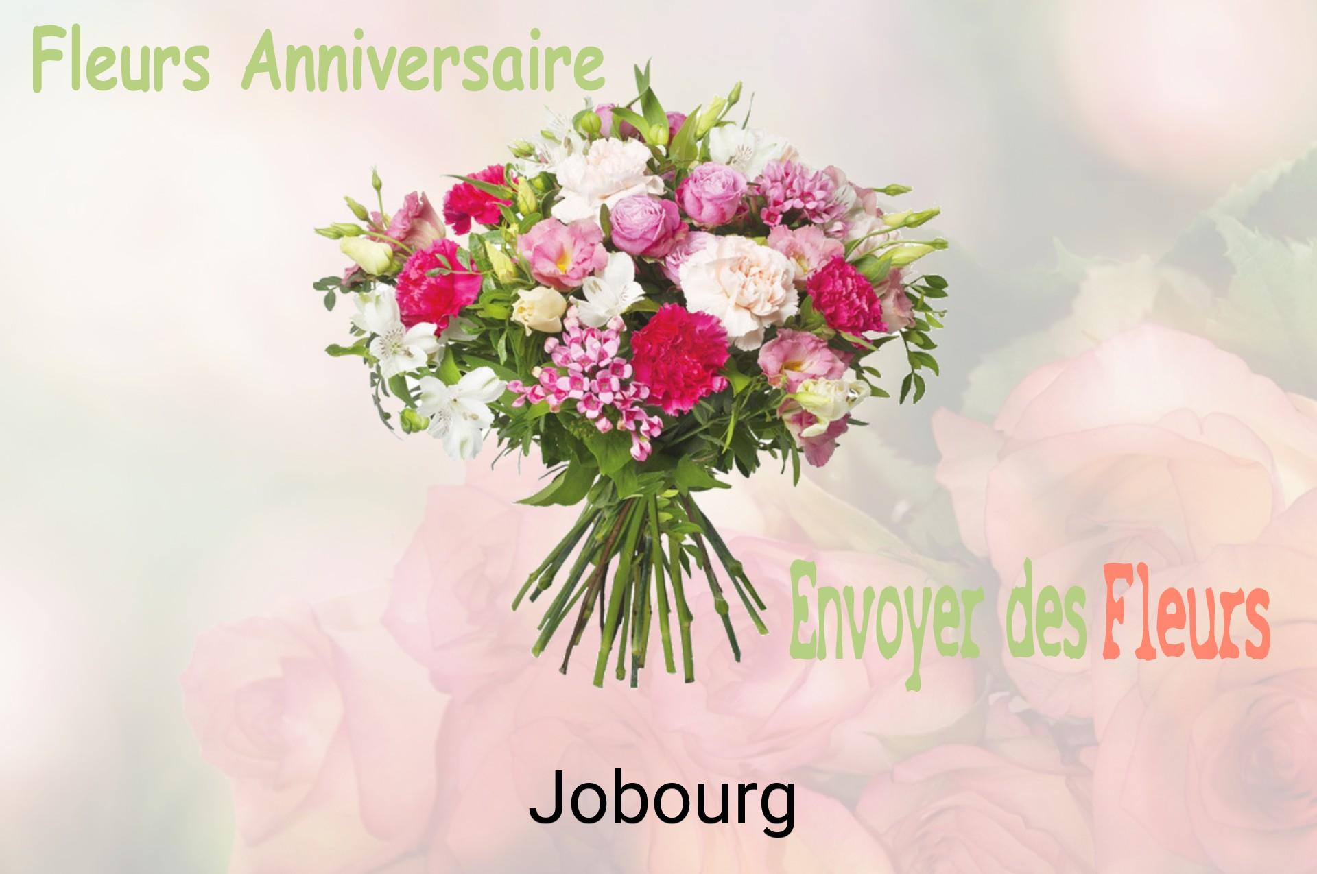 Bouquet de fleurs d’anniversaire livré à Jobourg