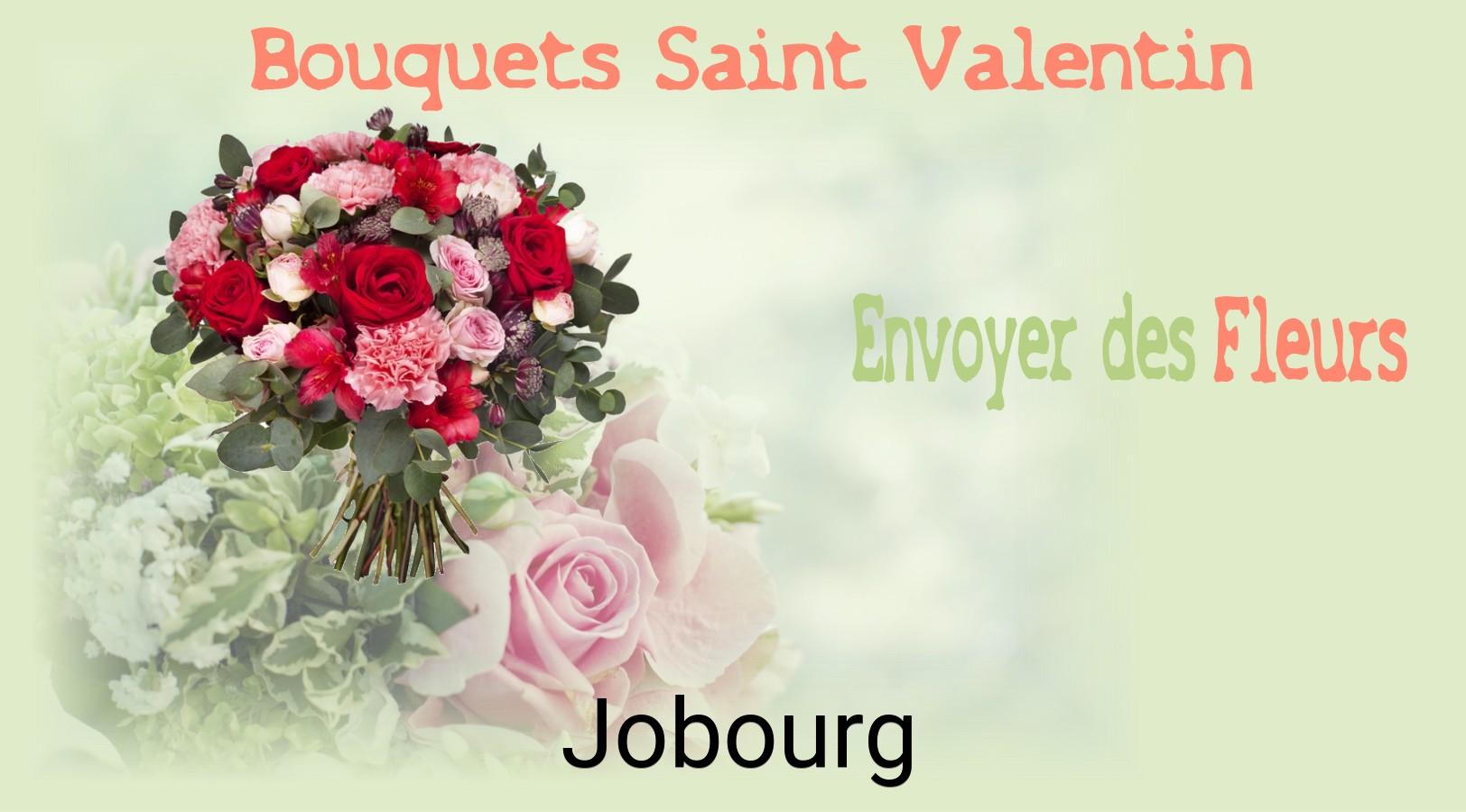 Roses de Saint-Valentin livrées à Jobourg